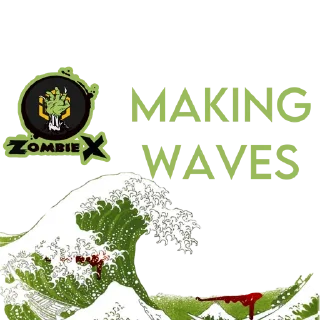🟢 emoji ZOMBIE X Telegram sticker 18 of 20