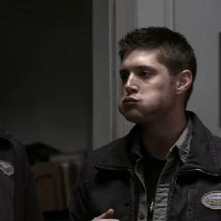🎞 emoji Dean Winchester ⨾ @Besidethedyingfire Telegram sticker 19 of 50