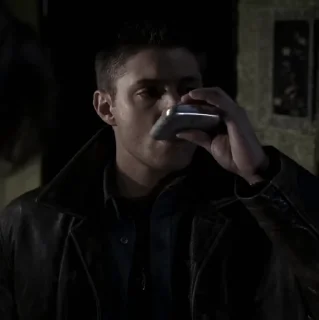 🎞 emoji Dean Winchester ⨾ @Besidethedyingfire Telegram sticker 17 of 50