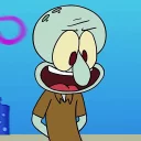 Sticker from Squidward
