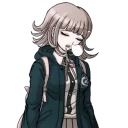 😴 emoji Nanami Chiaki Telegram sticker 15 of 21