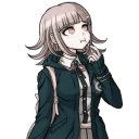 🙁 emoji Nanami Chiaki Telegram sticker 19 of 21