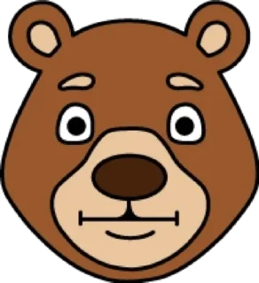 😐 emoji Медведь @modnyashki_vip Telegram sticker 18 of 25