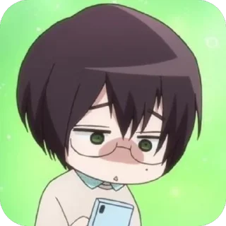 🫥 emoji Cutie Kou🥰 Telegram sticker 24 of 38