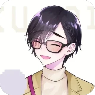 🫥 emoji Cutie Kou🥰 Telegram sticker 5 of 38