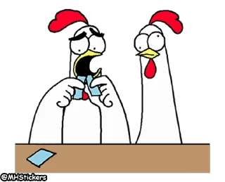 Sticker from @MHStickers Chicken Bro 6