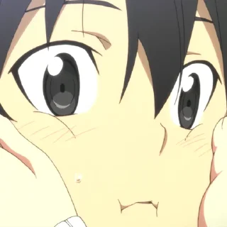🗡 emoji Kirito Telegram sticker 21 of 46