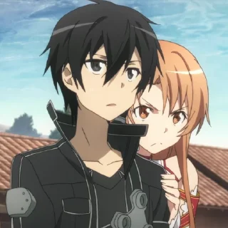 🗡 emoji Kirito Telegram sticker 13 of 46