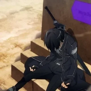 Sticker from Kirito