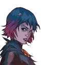 😒 emoji raven Telegram sticker 21 of 31