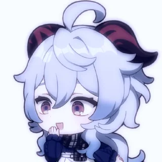 💤 emoji 𝐠𝐚𝐧𝐲𝐮 (＿ ＿*) Z z z | @MUZYAAsticker Telegram sticker 23 of 44