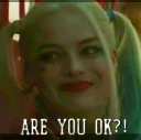 😅 emoji Harley Quinn Telegram sticker 15 of 16