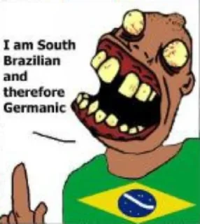 🇧🇷 emoji we are whites Telegram sticker 16 of 27