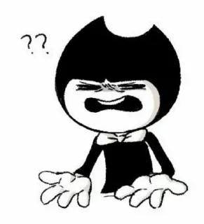🔳 emoji bendy Telegram sticker 11 of 75