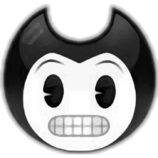 😬 emoji Bendy Telegram sticker 7 of 22