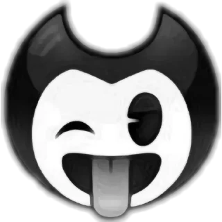 😜 emoji Bendy Telegram sticker 15 of 22