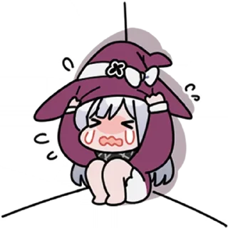 Sticker from Revived Witch | @KyouinArchive