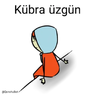 😓 emoji Kübra @Qonshubot Telegram sticker 11 of 31