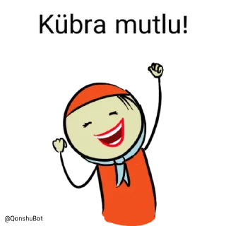 😄 emoji Kübra @Qonshubot Telegram sticker 12 of 31