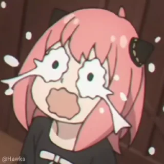 😭 emoji 🎥 Anya Forger-2 (@TodorokiShouto) Telegram sticker 8 of 50