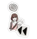 😷 emoji Life Is Strange Telegram sticker 20 of 36