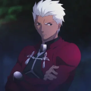 ♦️ emoji "Archer Emiya" @GothNibba999 Telegram sticker 6 of 8