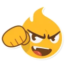 👊 emoji Pepper Telegram sticker 22 of 40