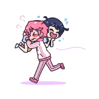 🏃‍♂ emoji Starry Flowers Telegram sticker 10 of 24