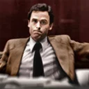 😐 emoji Ted Bundy Telegram sticker 10 of 55