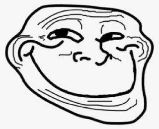 😳 emoji Trollface Telegram sticker 15 of 62