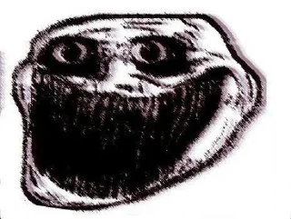 ❤️ emoji Trollface Telegram sticker 19 of 62