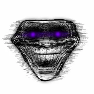 ❤️ emoji Trollface Telegram sticker 8 of 62