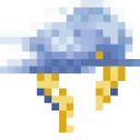 🌩 emoji MSN Messenger Telegram sticker 23 of 76