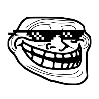 Sticker from Dark trollge