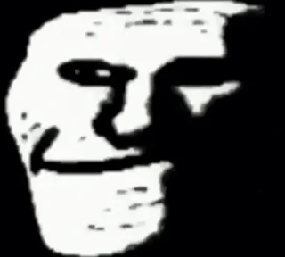 Sticker from void shadow figures