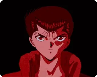 🌟 emoji Sebastian's Yu Yu Hakusho love Telegram sticker 23 of 25