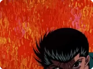 👏 emoji Sebastian's Yu Yu Hakusho love Telegram sticker 21 of 25