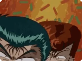 🌟 emoji Sebastian's Yu Yu Hakusho love Telegram sticker 13 of 25