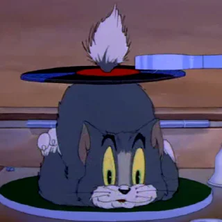 😮 emoji Tom&Jerry Telegram sticker 8 of 50