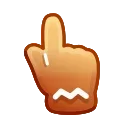 👆 emoji 防丢 @hpylc 导航 @hbnnpc Telegram sticker 20 of 40