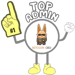 😂 emoji Bitcoin Ceo Telegram sticker 13 of 22