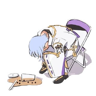 😩 emoji Ayato Telegram sticker 6 of 50