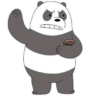 😤 emoji Bears Telegram sticker 19 of 76