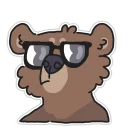 🤓 emoji Bears Telegram sticker 18 of 61