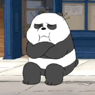 😑 emoji Bears Telegram sticker 7 of 76