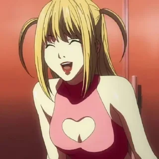 🖤 emoji misa amane Telegram sticker 8 of 27