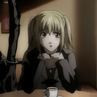 🖤 emoji misa amane Telegram sticker 14 of 27