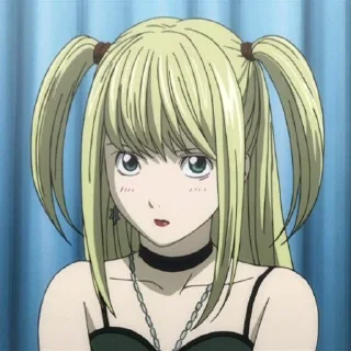 🥀 emoji Misa Amane ؛ @Packies Telegram sticker 9 of 50