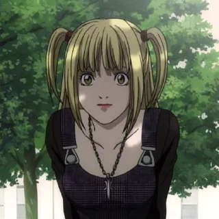 🥀 emoji Misa Amane ؛ @Packies Telegram sticker 10 of 50