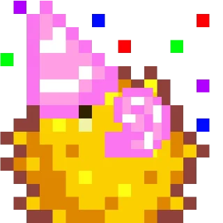 🥳 emoji Stardew Valley Puffer Animated Telegram sticker 7 of 19